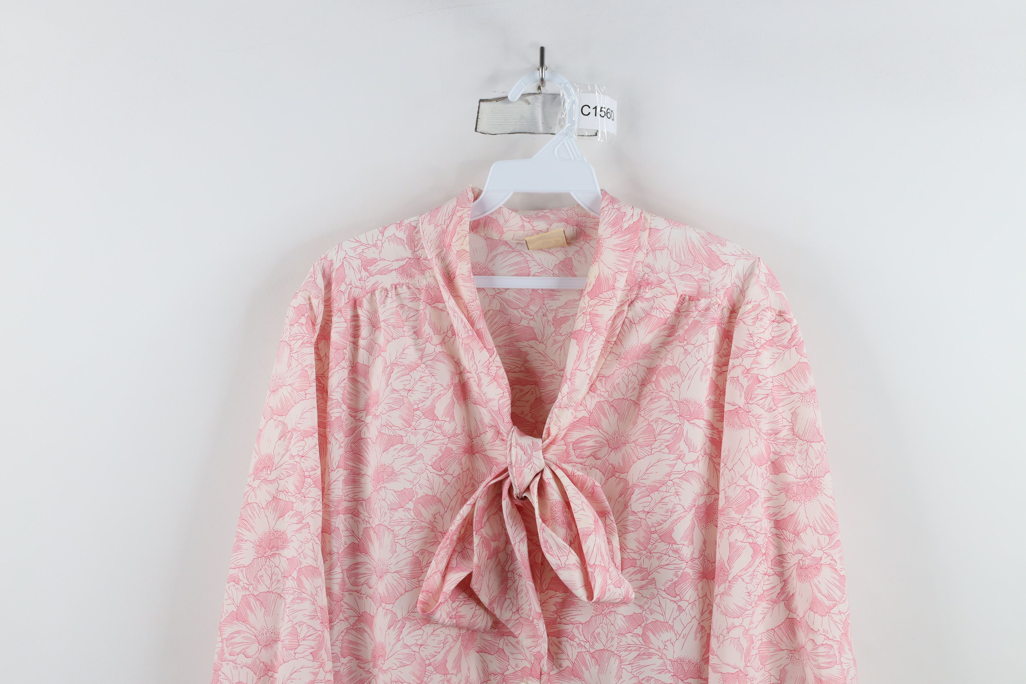 Vintage Vintage 70s Streetwear Collared Button Shirt Pink USA Size XXL / US 16-18 / IT 52-54 - 2 Thumbnail