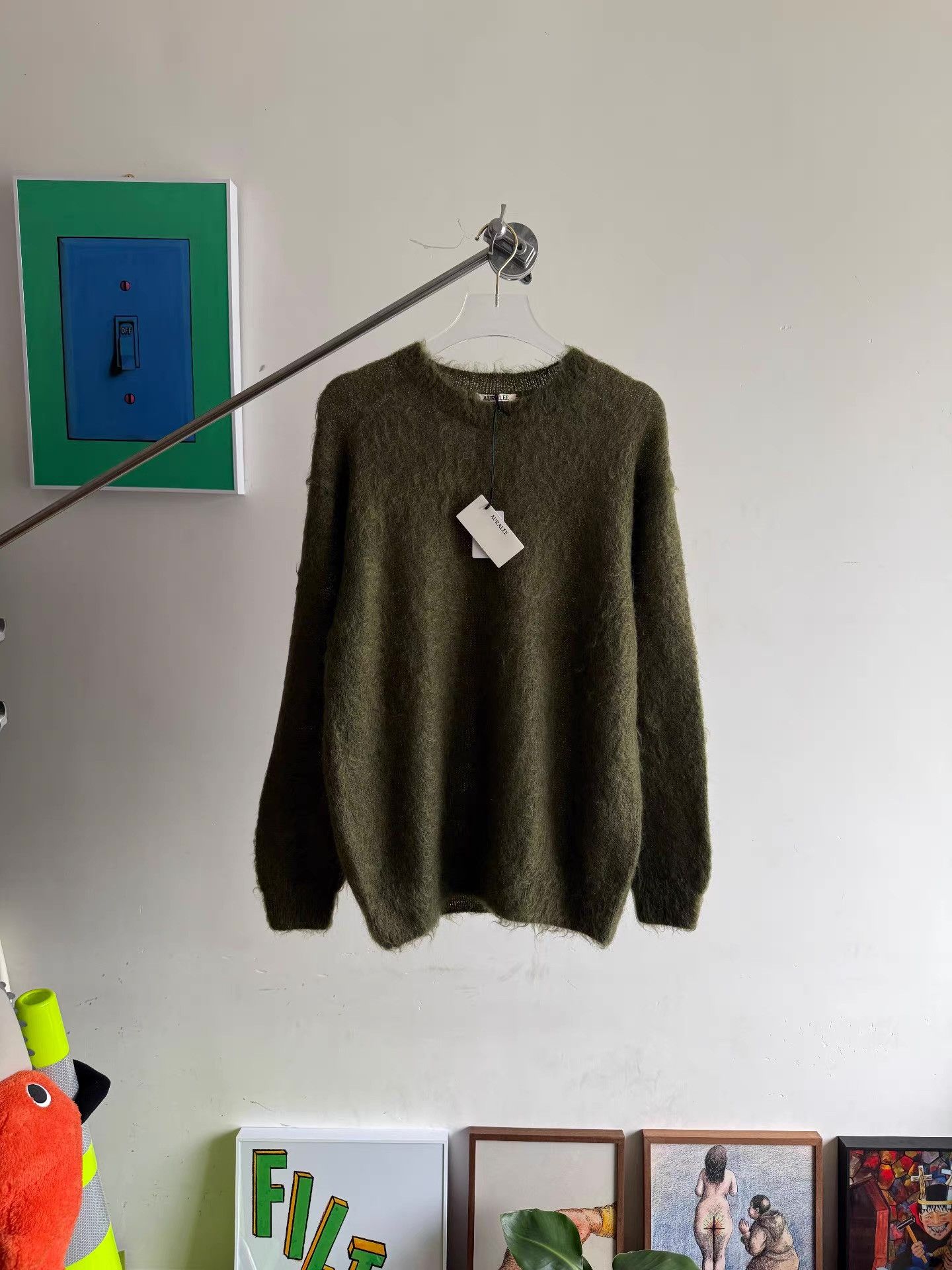 Auralee AURALEE Mohair Sweater Q17 Size US L / EU 52-54 / 3 - 1 Thumbnail