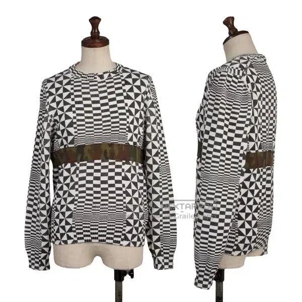 Comme des Garcons Comme des Garcons size F Black and white vintage geometric Size S / US 4 / IT 40 - 1 Thumbnail