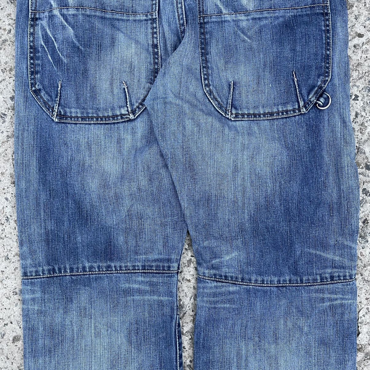 CCP (Crazy Character Print) Vintage Crazy Fit Jeans Mish Mash Double Knee Y2K 00s Size US 32 / EU 48 - 12 Thumbnail