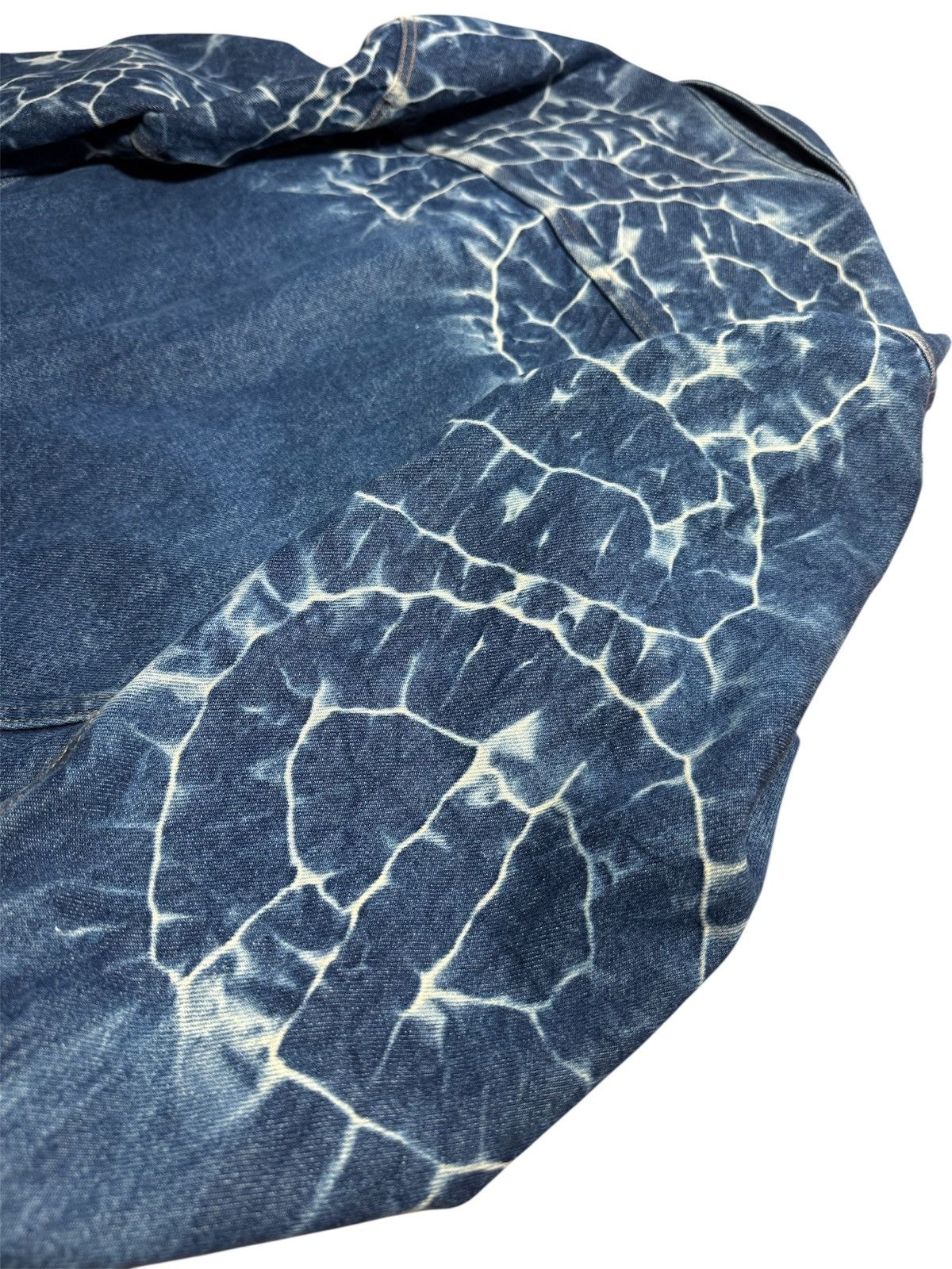 Supreme SS23 Supreme Shibori Denim Trucker Jacket Size US L / EU 52-54 / 3 - 4 Thumbnail
