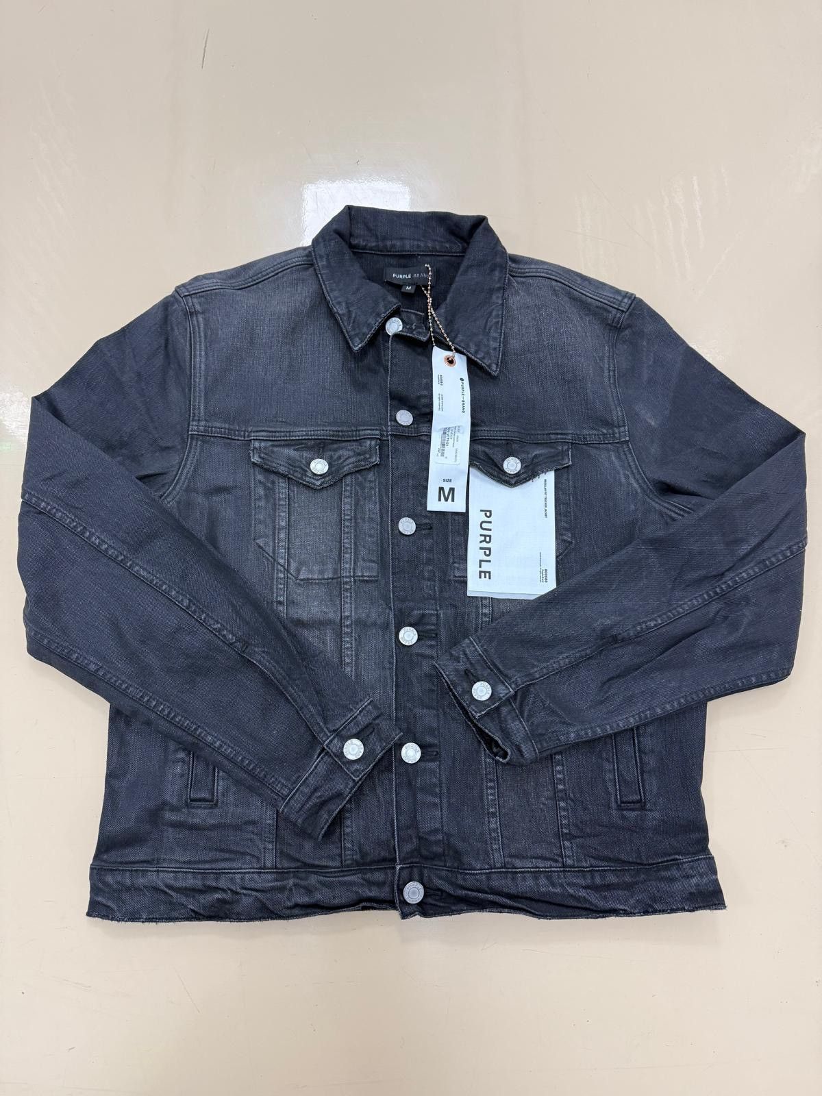 Purple Brand PURPLE BRAND DENIM JACKET Size US M / EU 48-50 / 2 - 1 Thumbnail
