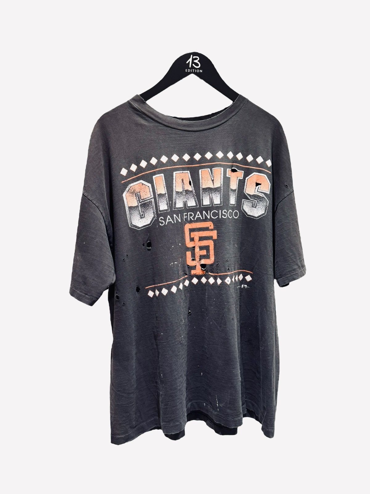MLB Thrashed and Faded Vintage San Francisco Giants Tee Size US XXL / EU 58 / 5 - 2 Thumbnail