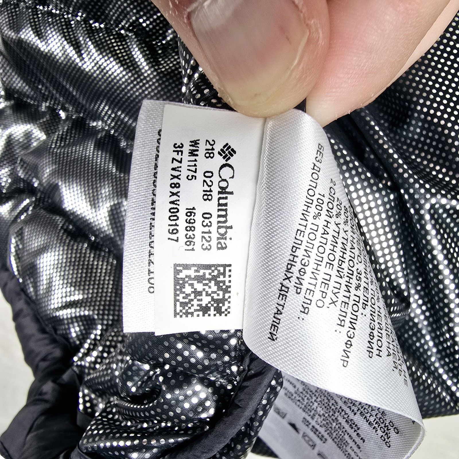 Columbia Columbia 590TD Turbo Down Mens Small Omni Heat Puffer Jacket Size US S / EU 44-46 / 1 - 10 Thumbnail