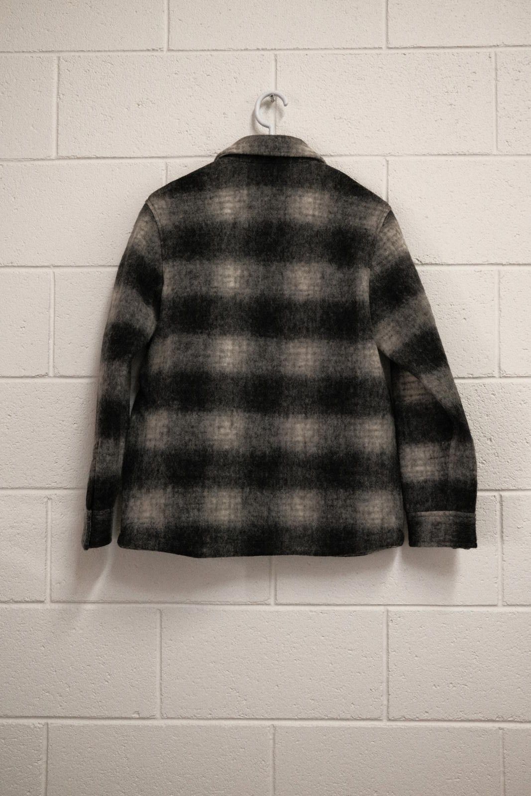 A.P.C. A.P.C. XS ALAN JACKET Black and Gray Plaid Wool Jacket Size US XS / EU 42 / 0 - 2 Thumbnail