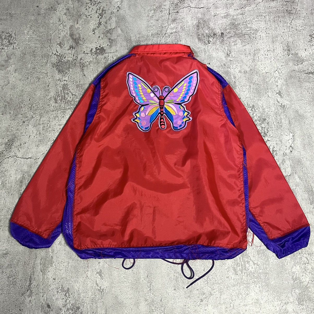 Needles Rebuild by Needles Covered Coach Jacket Assorted - Red Size US M / EU 48-50 / 2 - 2 Thumbnail