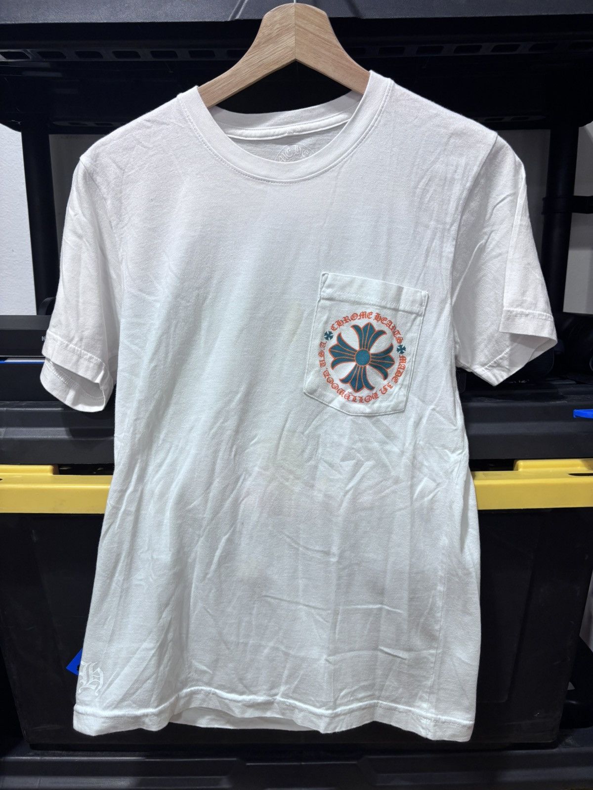 Chrome Hearts Chrome Hearts Miami Exclusive White Tee Size US S / EU 44-46 / 1 - 1 Thumbnail