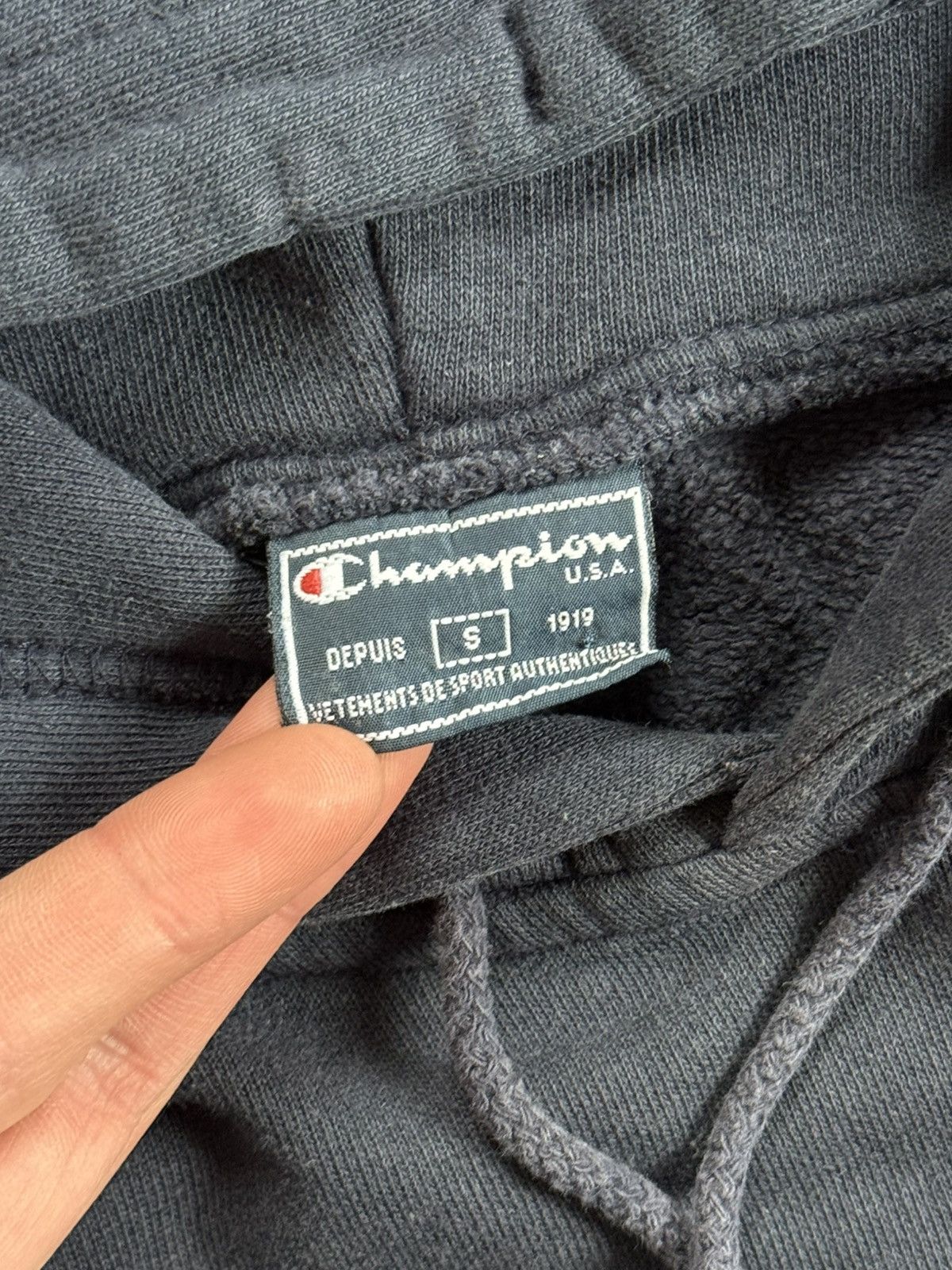 Champion × Vintage Champion S big logo vintage hoodie long sleeve sweatshirt Size US S / EU 44-46 / 1 - 10 Thumbnail