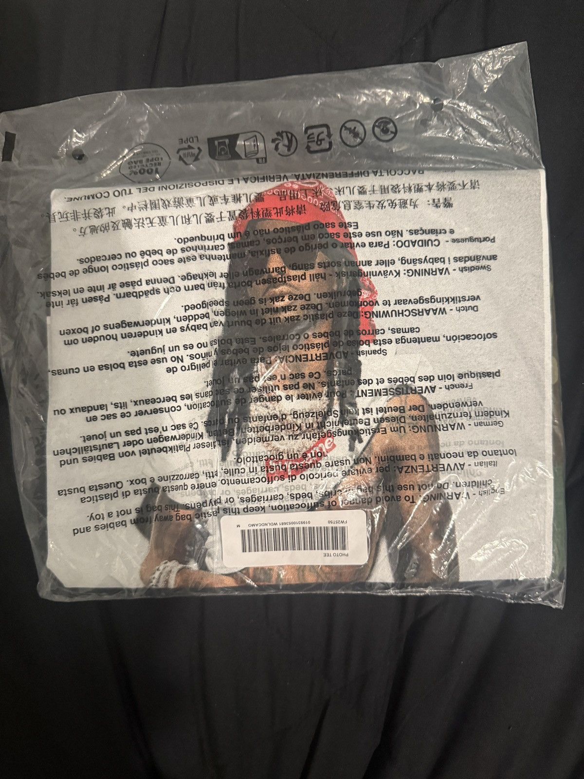 Supreme Supreme X Playboi Carti camo tee Size US M / EU 48-50 / 2 - 1 Thumbnail