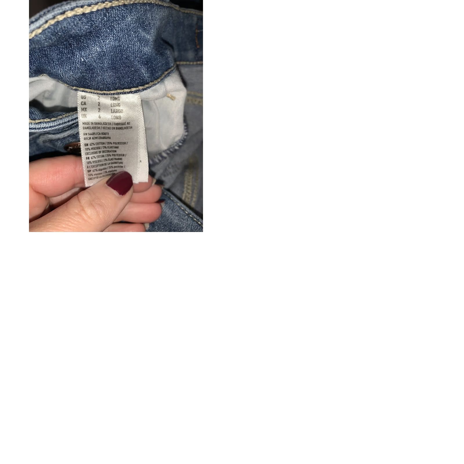 American Eagle Outfitters American Eagle Outfitters Jeans Skinny Distressed Light Wash Women’s/Teen SZ 2 Slim Fit 2 Blue XS? Size 26" / US 2 / IT 38 - 9 Thumbnail