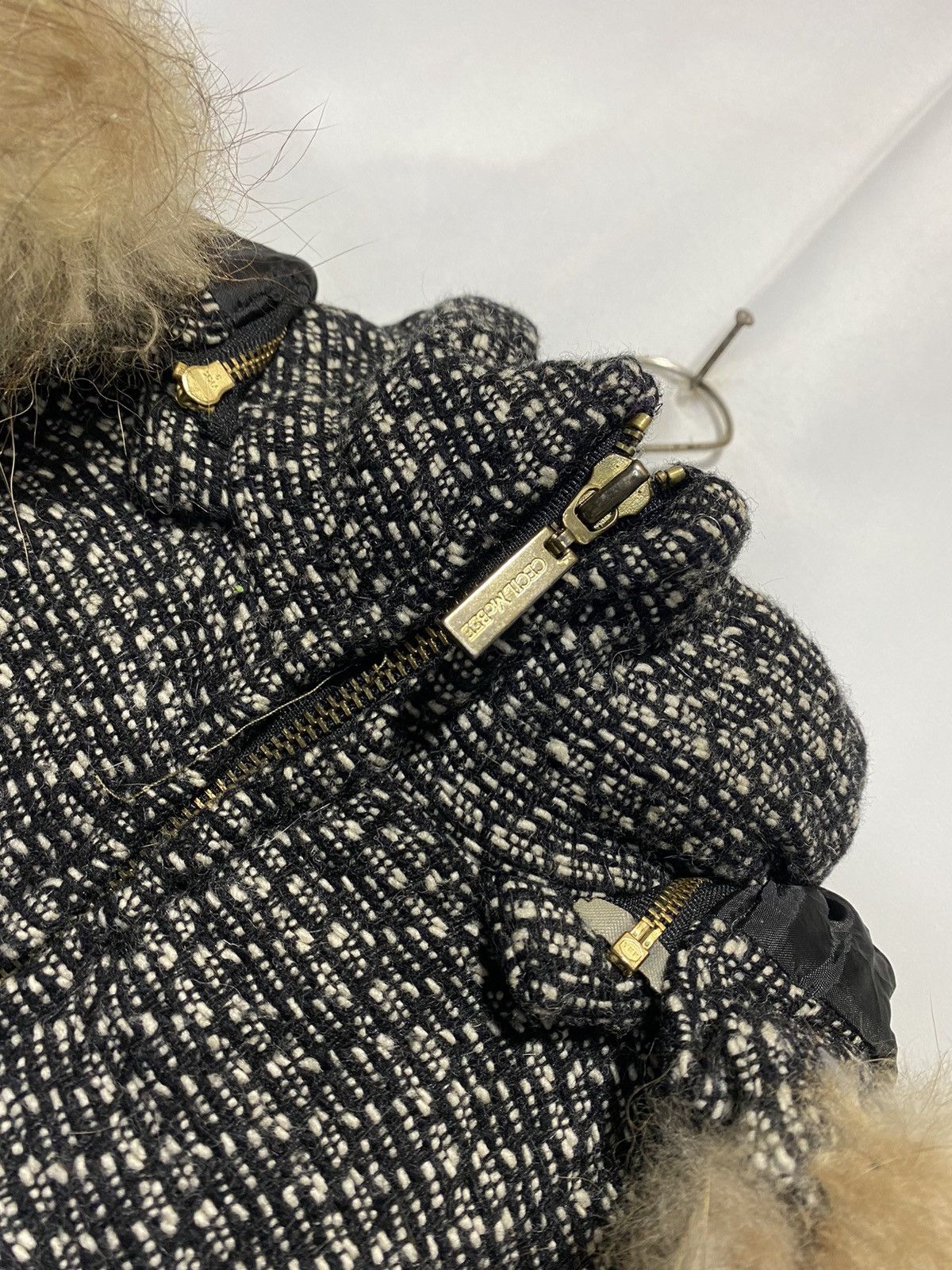If Six Was Nine × Japanese Brand × Le Grande Bleu (L.G.B.) Cecil McBee Double Zipper Fur Vest Hoodie Size US M / EU 48-50 / 2 - 5 Thumbnail
