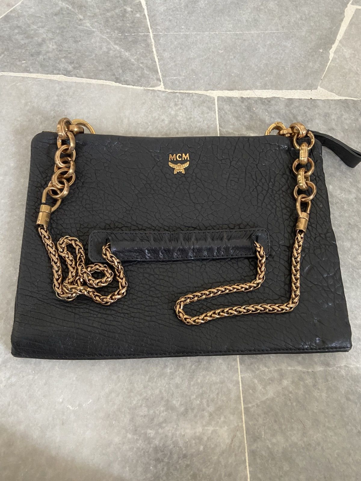 MCM MCM Bag Black Leather Crossbody Bag Size ONE SIZE - 1 Thumbnail