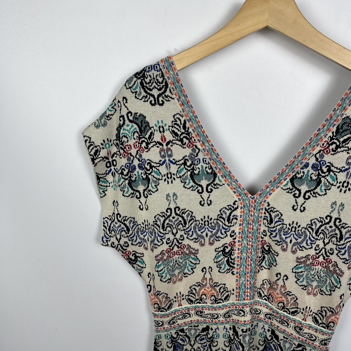 Other Ladies IVKO Boho Jacquard Dress Size M / US 6-8 / IT 42-44 - 9 Thumbnail