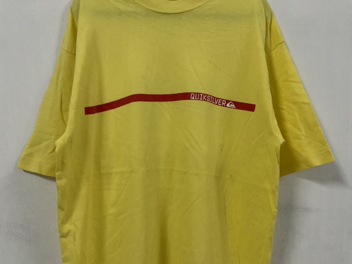 Japanese Brand Vintage Quikcilver Japan Made Loopwheel Tee Size US XL / EU 56 / 4 - 4 Thumbnail