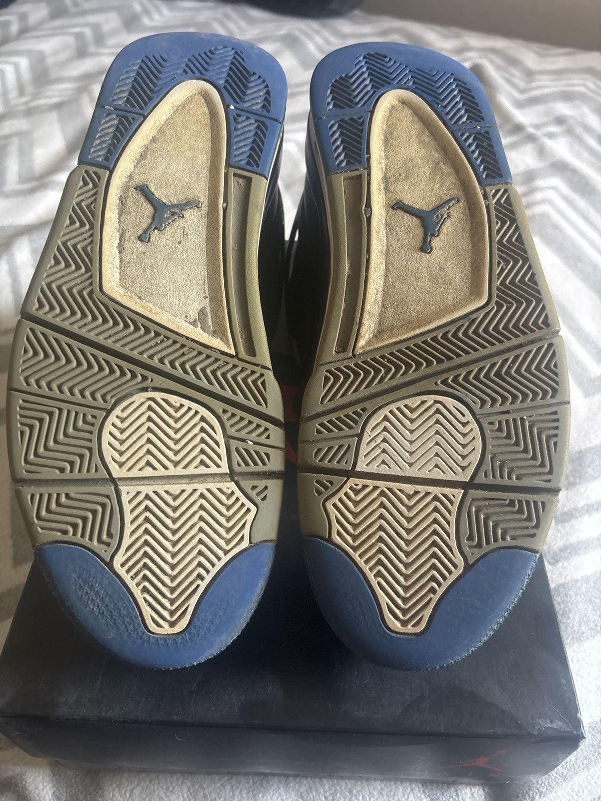 Nike Jordan 4 “MOTORSPORT ALTERNATE” Size US 10.5 / EU 43-44 - 5 Thumbnail