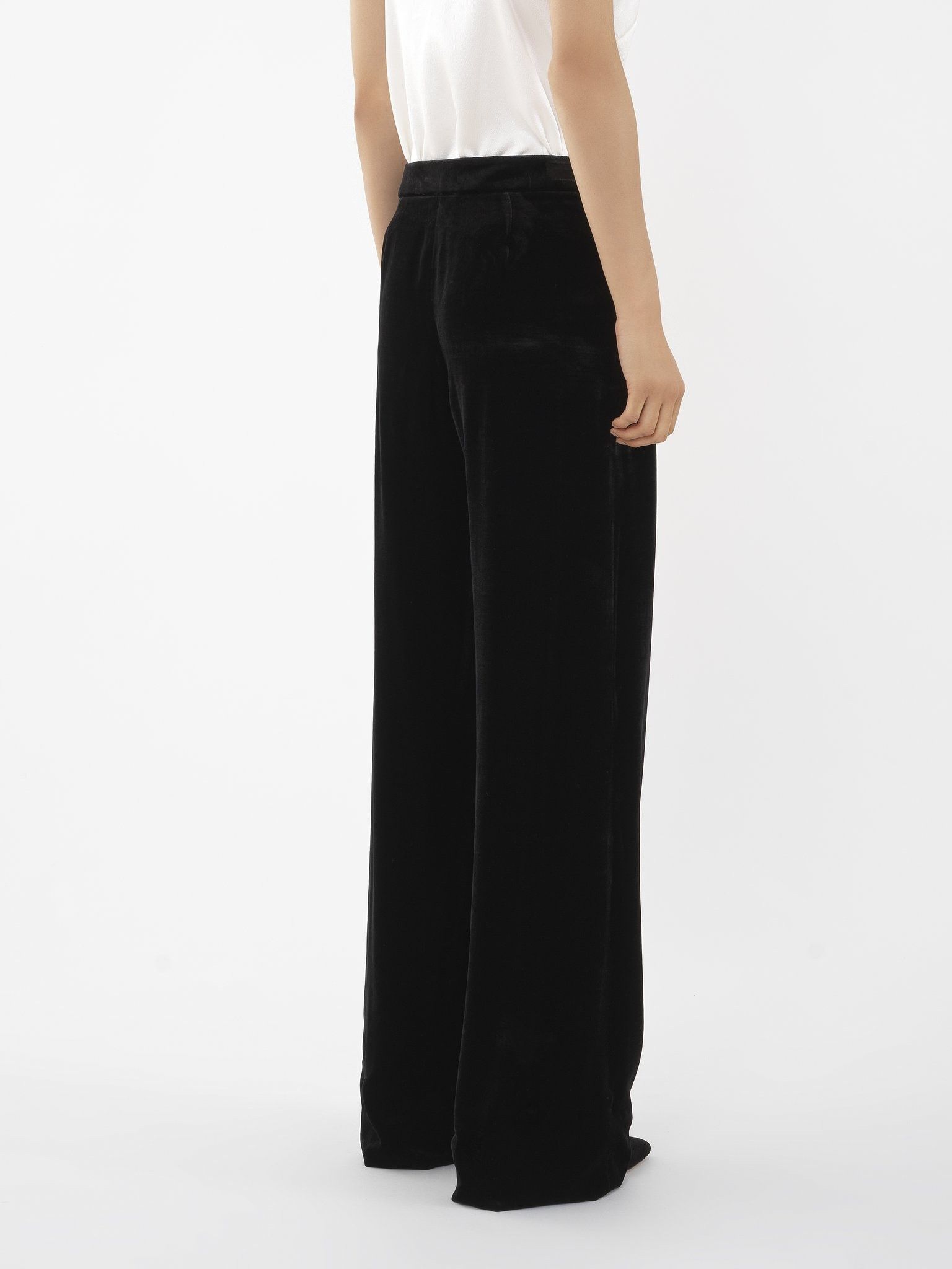 Chloe o1loc1c0325 CHC24 Trouser in Black Size 27" / US 4 / IT 40 - 4 Thumbnail
