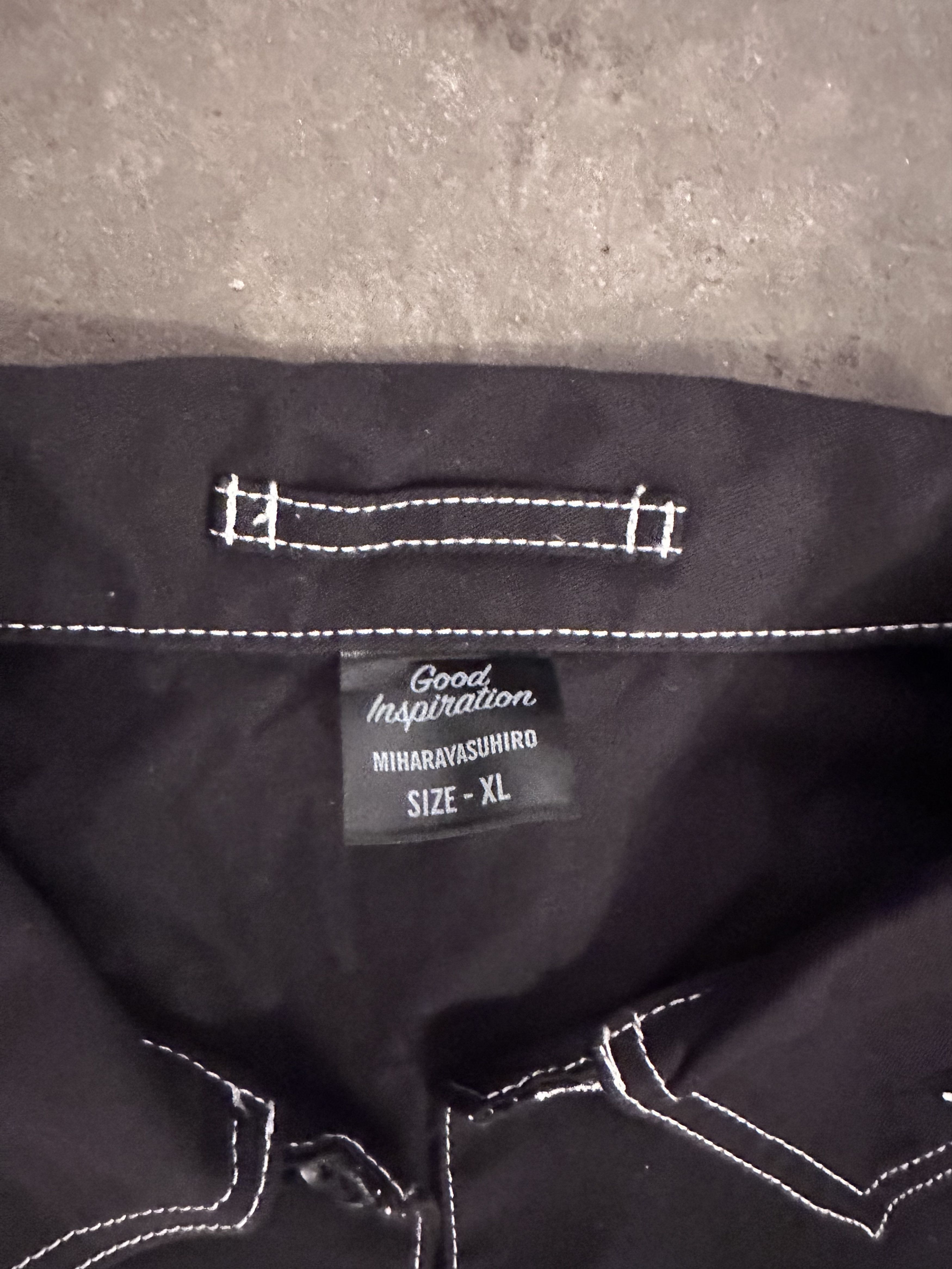 Maison MIHARA YASUHIRO Black Chore Jacket Size US XL / EU 56 / 4 - 5 Thumbnail