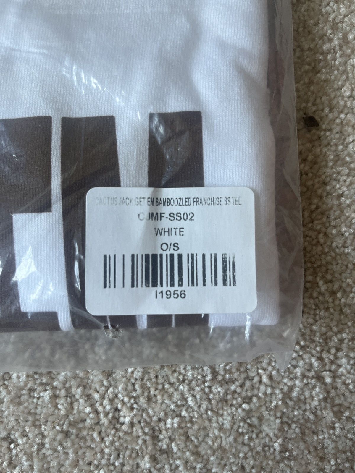 Travis Scott Travis Scott cactus jack get ‘em bamboozled franchise tee Size US L / EU 52-54 / 3 - 3 Thumbnail