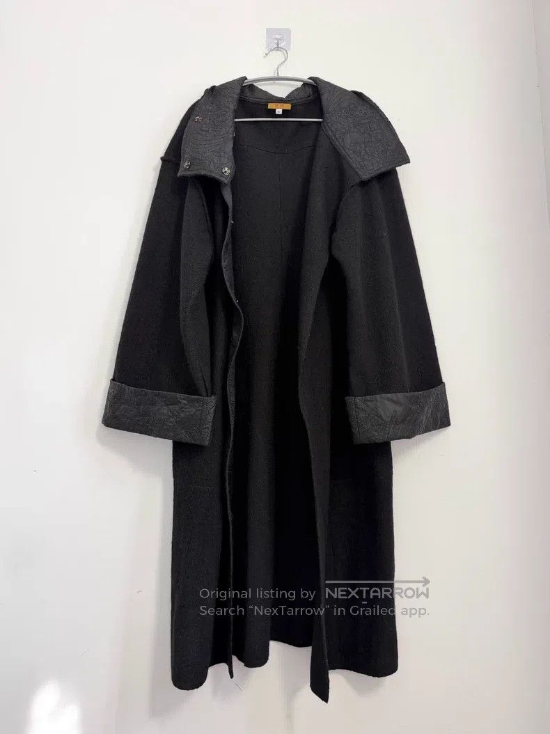 Kenzo Kenzo Kimono Wide Sleeve Embroidered Coat Size M / US 6-8 / IT 42-44 - 3 Thumbnail