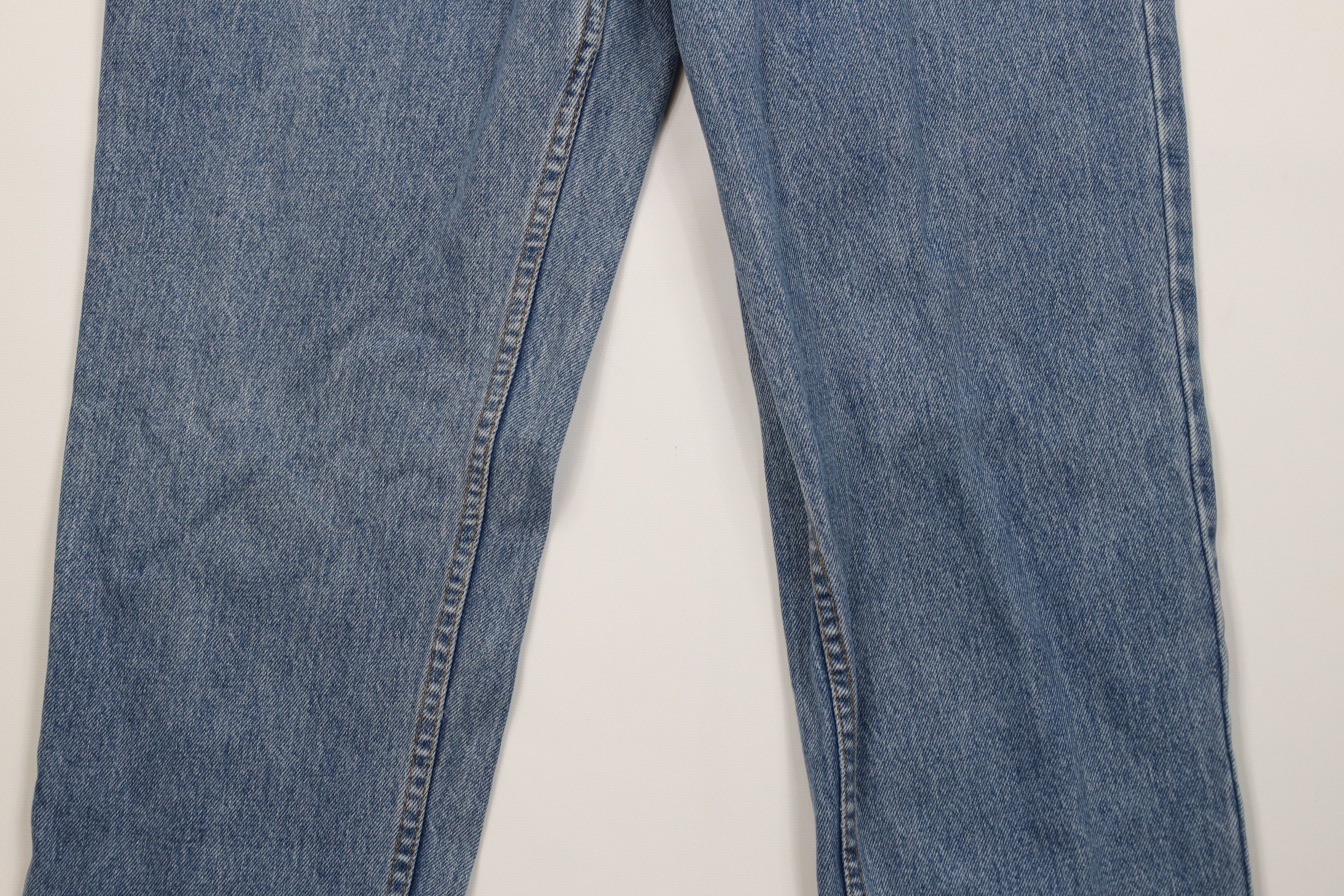 Levi's Vintage 90s Levis 550 Relaxed Tapered Leg Denim Jeans Blue Size 32" / US 10 / IT 46 - 3 Thumbnail