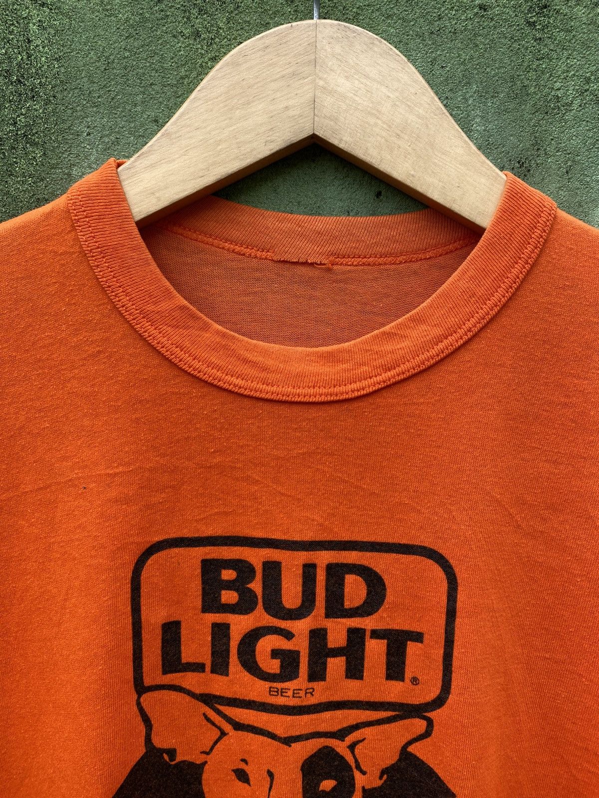Vintage Vintage 1987 Bud Light Fright Night Halloween Orange Graphic Size US M / EU 48-50 / 2 - 2 Thumbnail