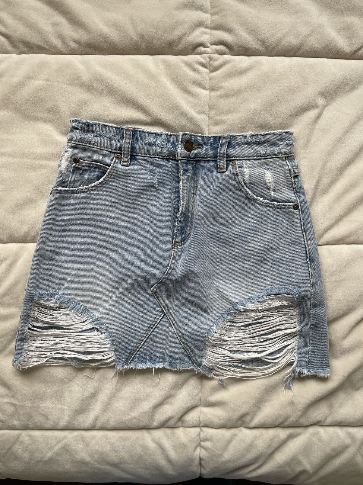 Rolla's ROLLA’S Mini Denim Skirt Size 26" / US 2 / IT 38 - 1 Thumbnail