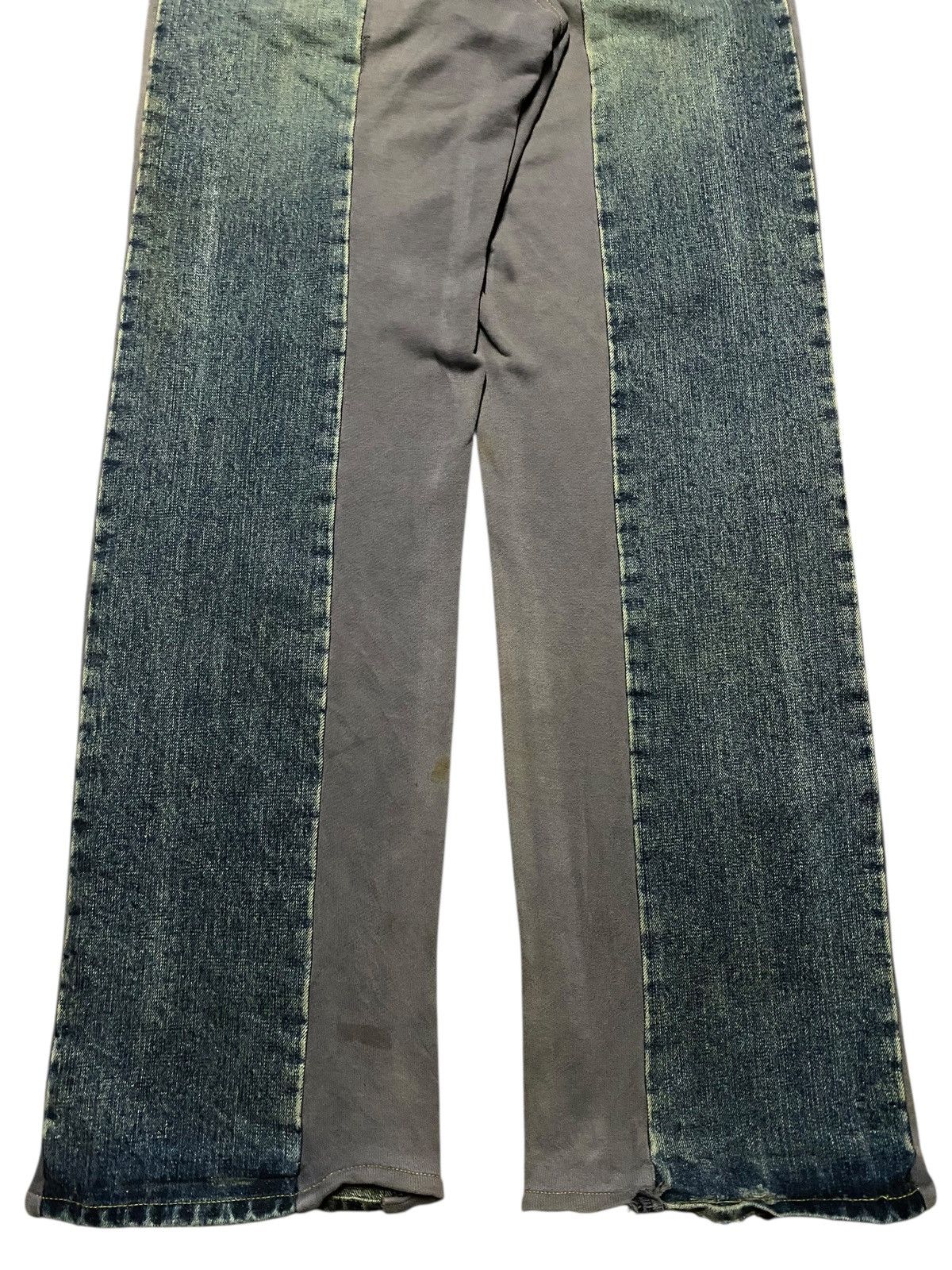 Kapital Rare Japanese Ozone Rock Brand Mud Wash Baggy Jeans Size US 34 / EU 50 - 6 Thumbnail