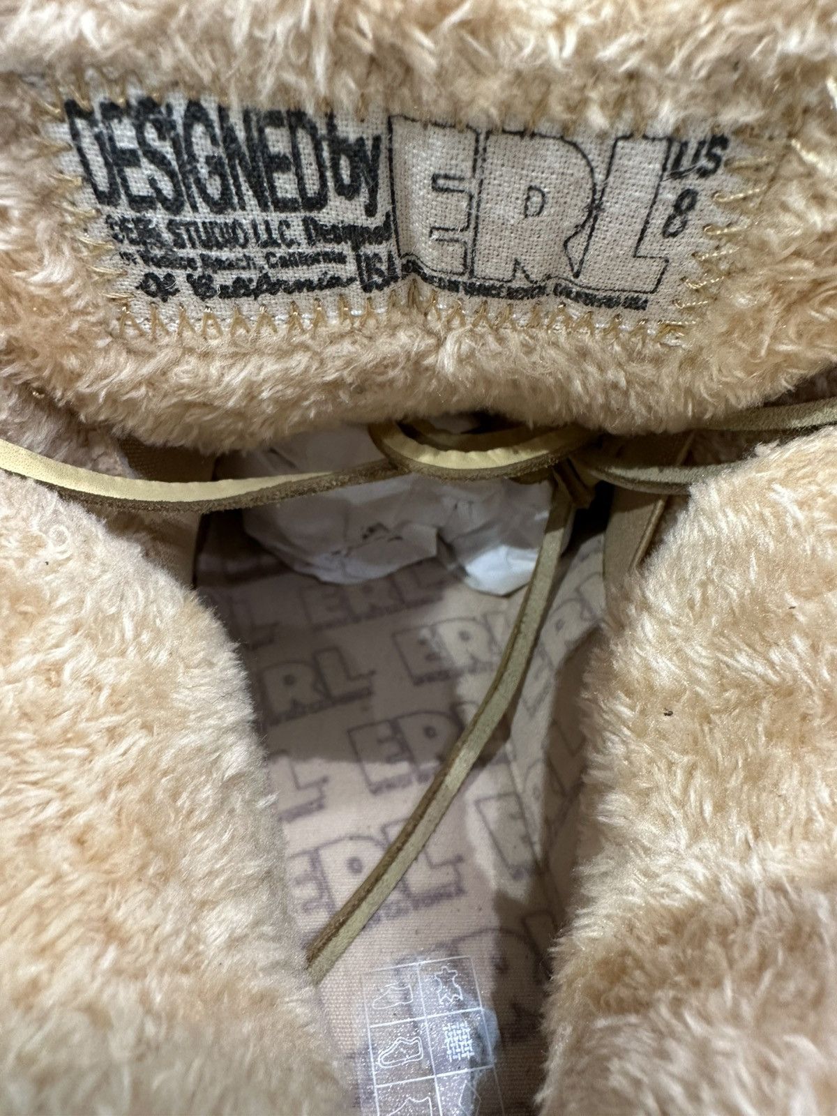 ERL ERL - Vamps Skate Sneaker Sand Size US 8 / EU 41 - 6 Thumbnail