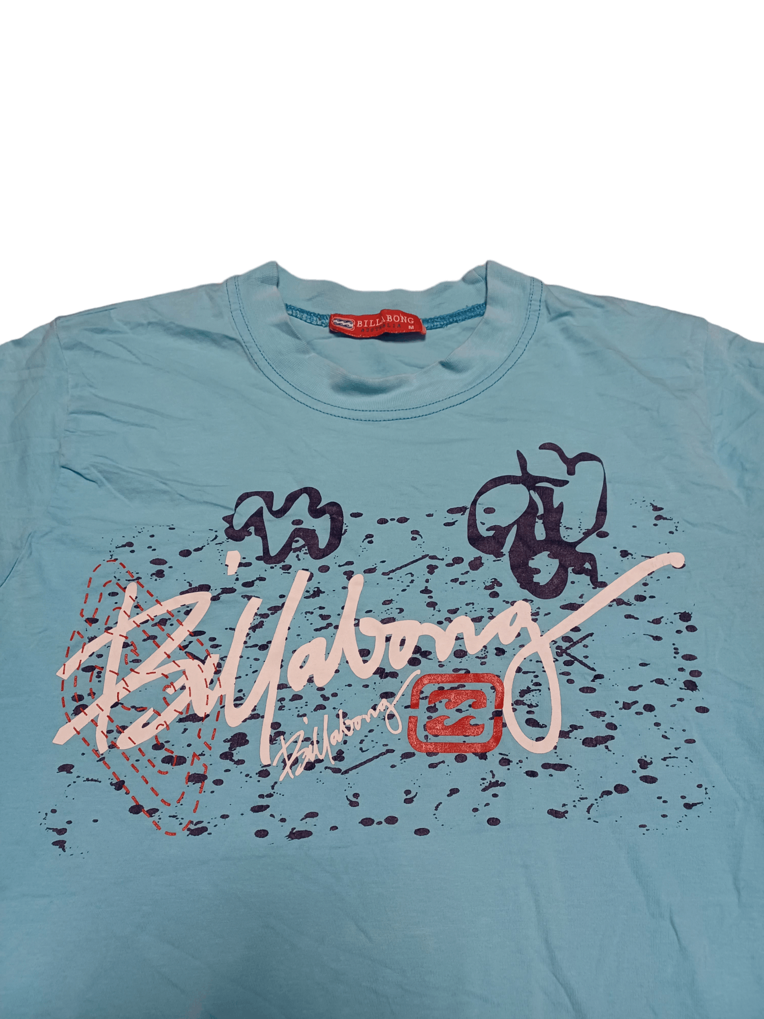 Billabong BILLABONG AUSTRALIA VINTAGE BIGLOGO SKATEGANG TEE Size US M / EU 48-50 / 2 - 2 Thumbnail