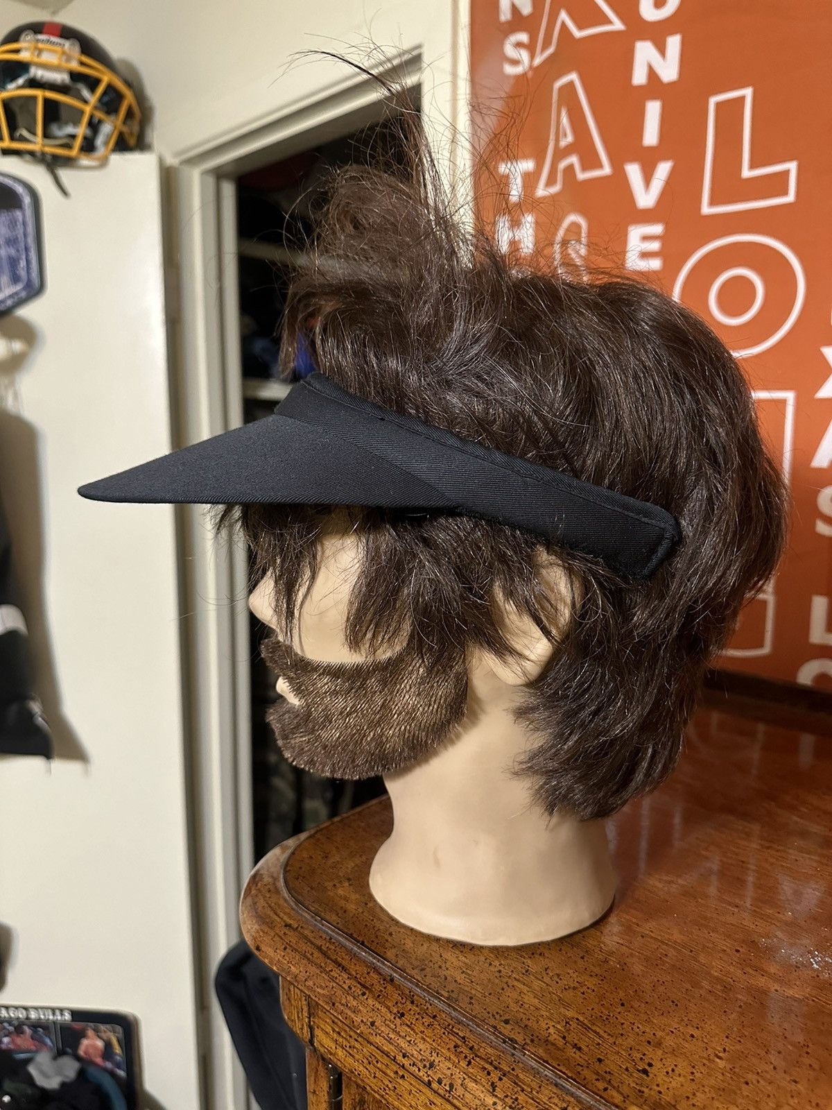 NCAA × Vintage Vintage NCAA Texas Tech “tennis girl” sun visor 00s Size ONE SIZE - 4 Thumbnail