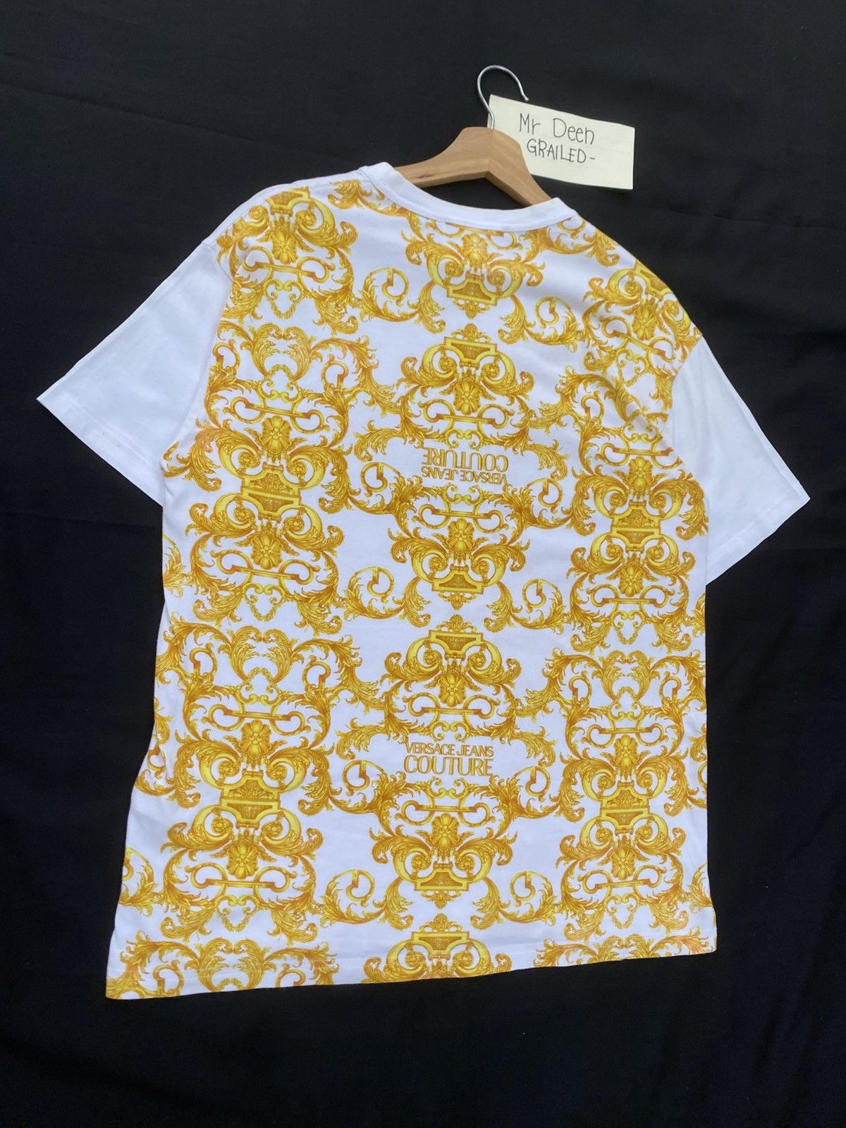 Versace Rare VERSACE Jeans Couture White Tshirt Size US M / EU 48-50 / 2 - 23 Thumbnail