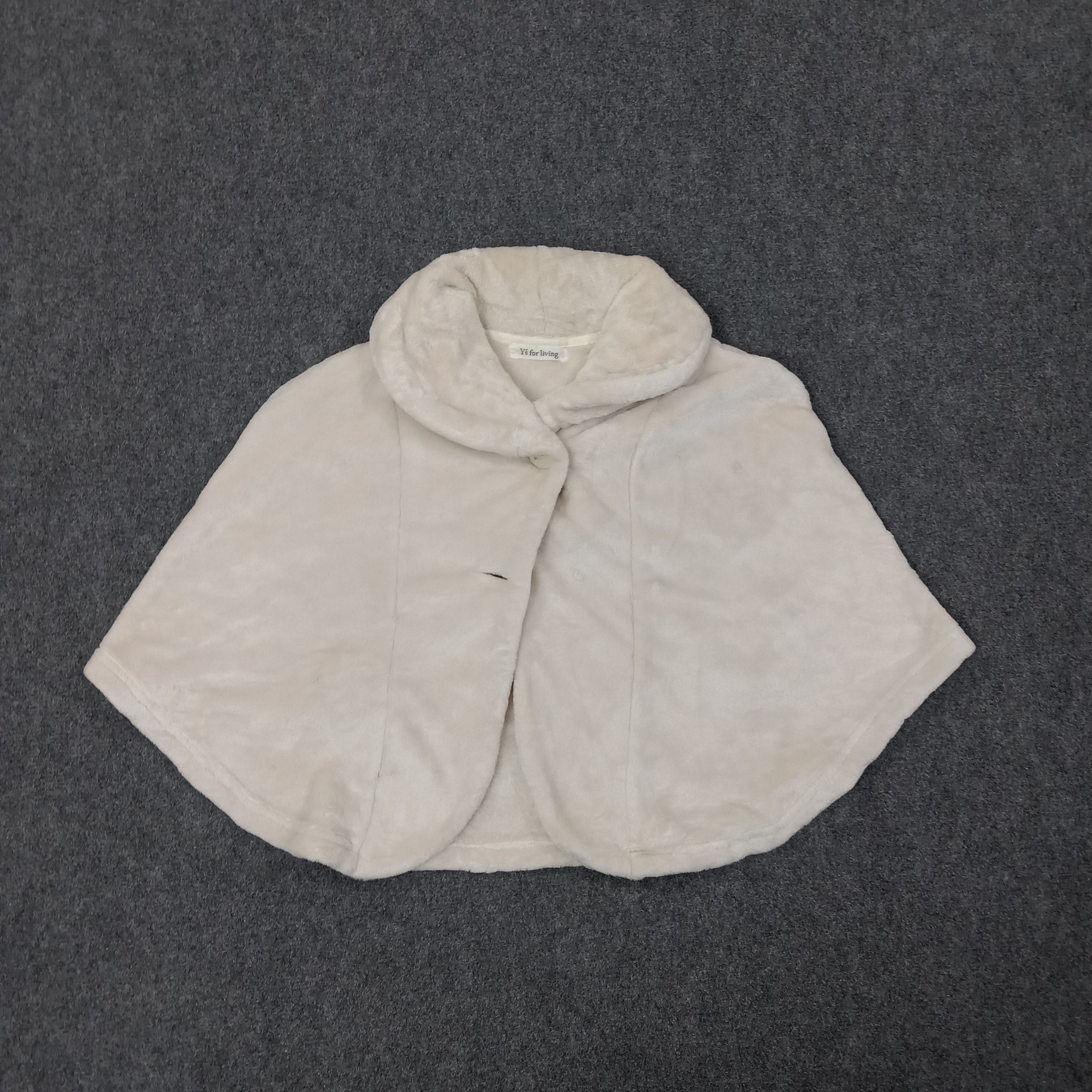 Y's Y's For Living by Yohji Yamamoto Japan Cape Jacket C226N17 Size M / US 6-8 / IT 42-44 - 1 Thumbnail