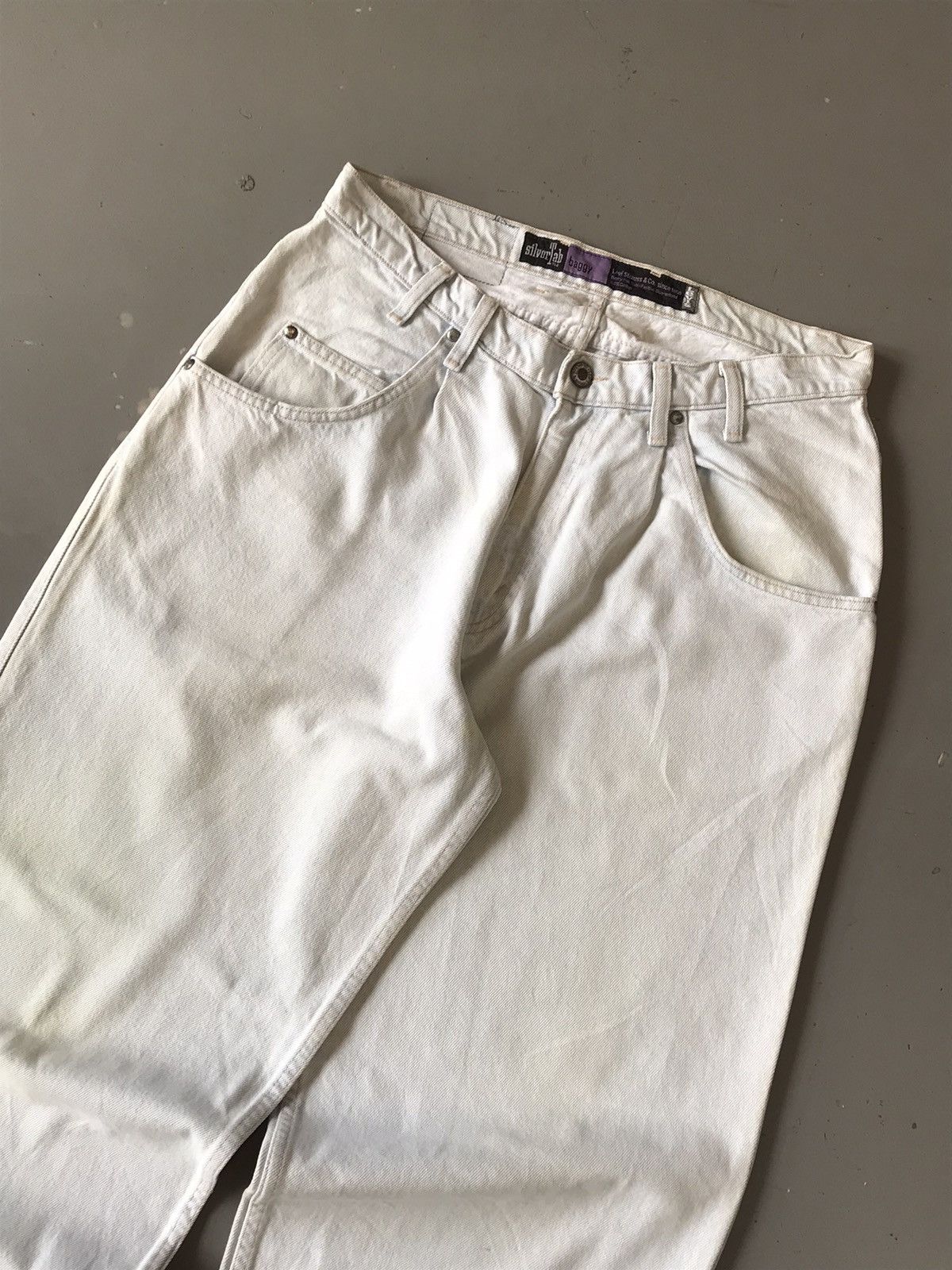 Levi's × Vintage 90s vintage Levi’s silvertab baggy fit denim Size US 32 / EU 48 - 3 Thumbnail