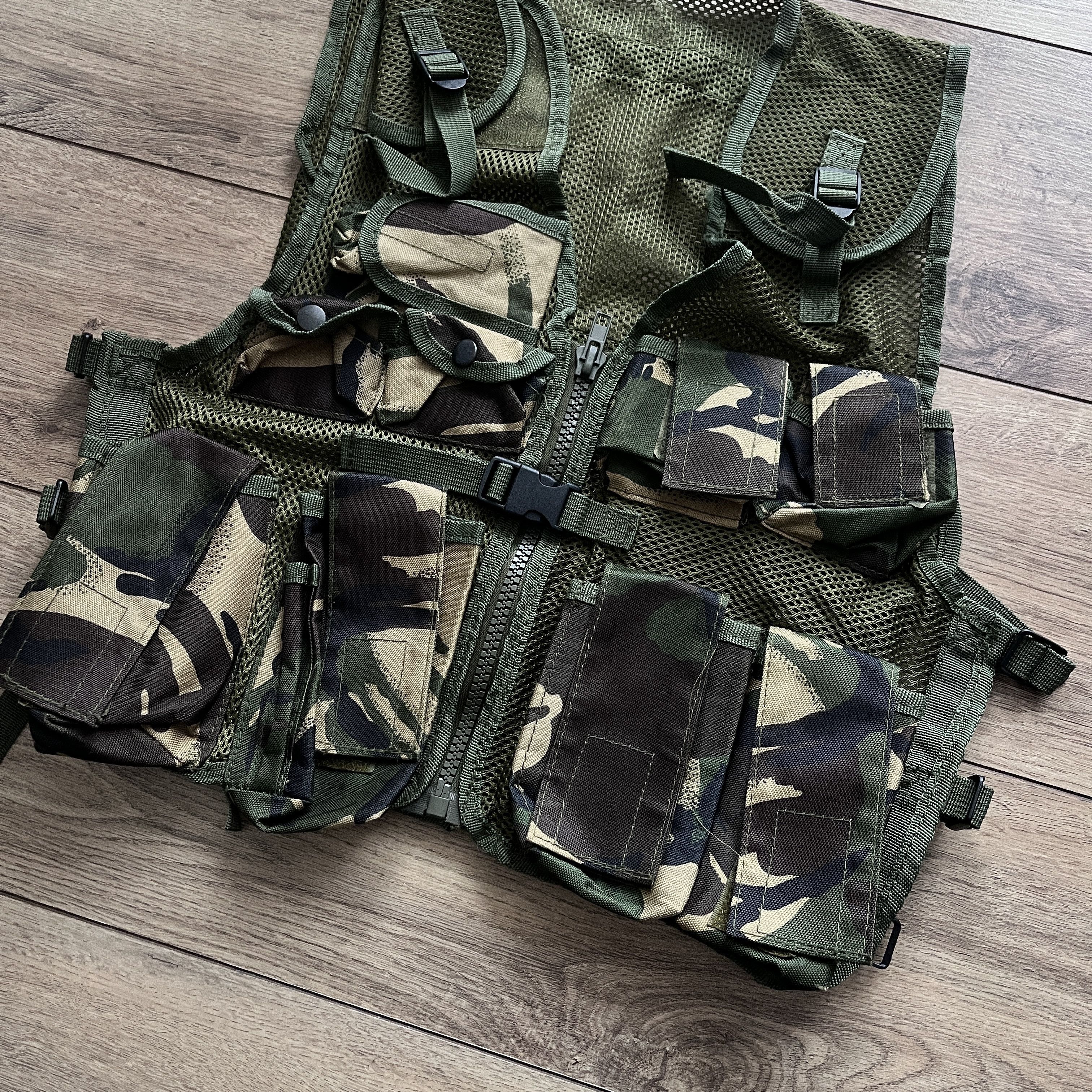 Vintage Vintage Army Vest Camo Ammo Vest Flak Tactical Cargo Size US M / EU 48-50 / 2 - 4 Thumbnail