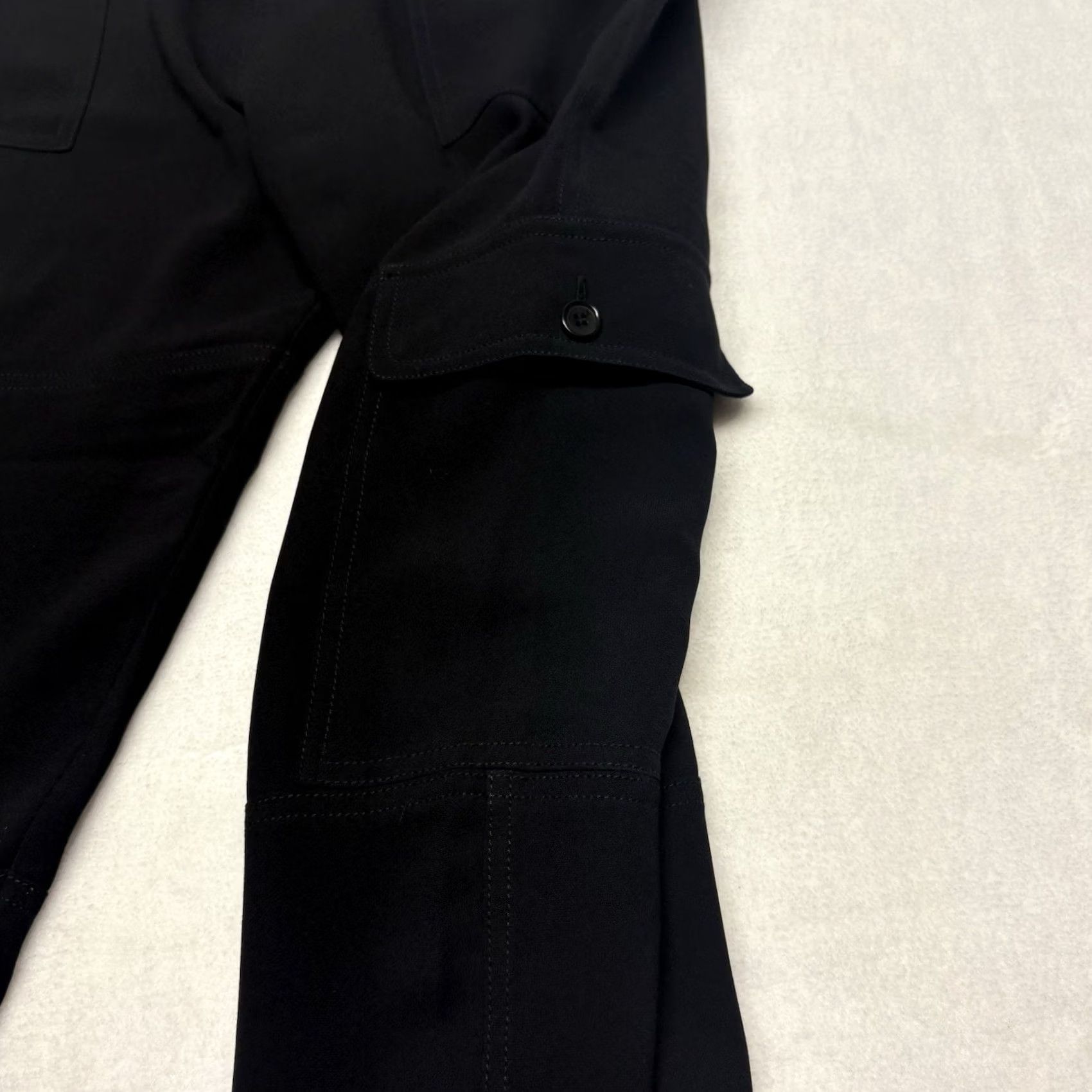 Trina Turk Trina Turk Jogger Pants High Rise Black Button Cuff Pants Size 4 Size 27" / US 4 / IT 40 - 6 Thumbnail