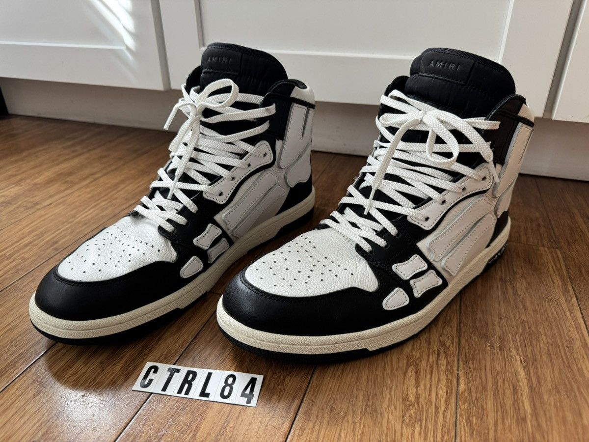 Amiri ✅ Skel Top Hi-top Size US 13 / EU 46 - 12 Thumbnail
