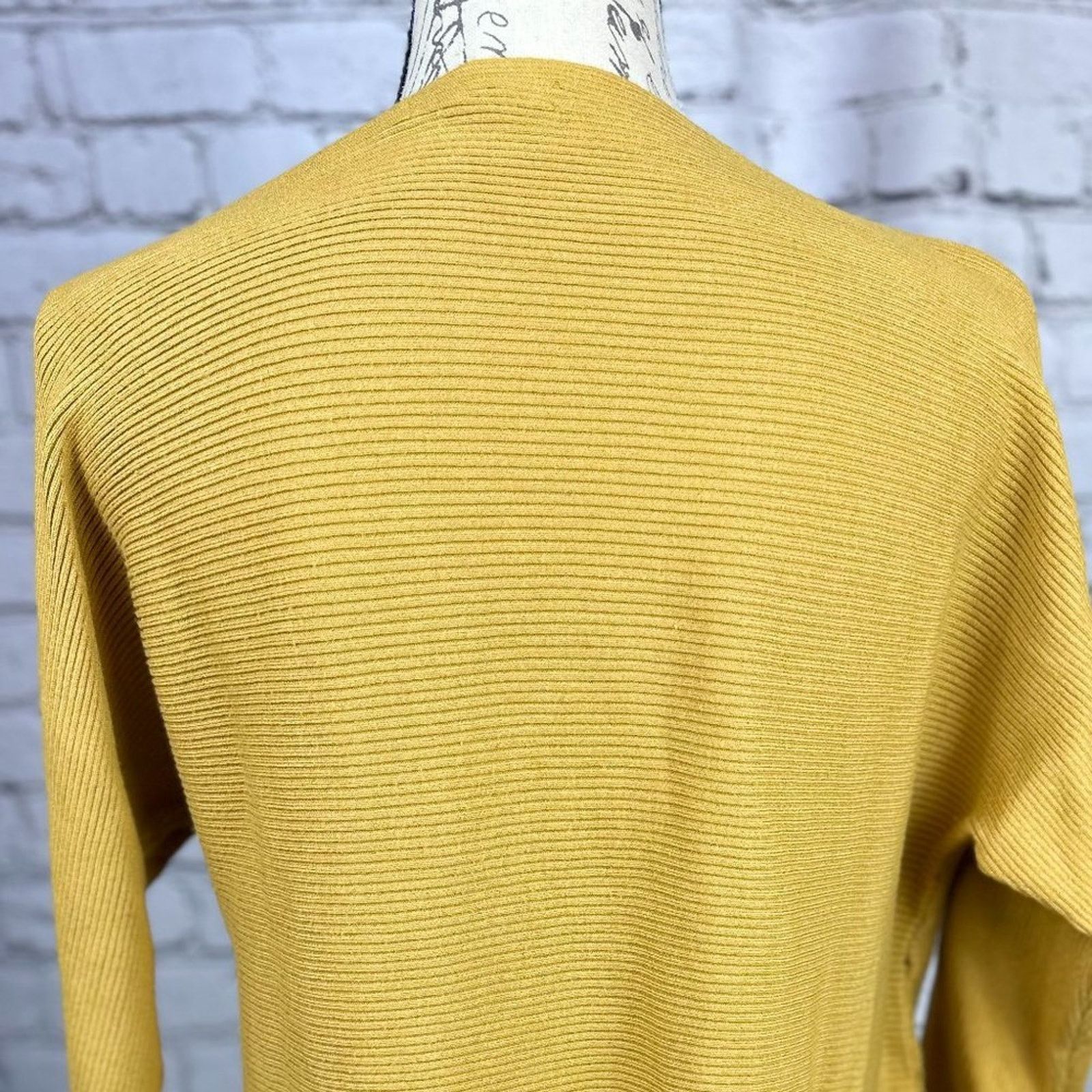 Other Cable & Gauge Ribbed Boat Neck Tunic - Golden - size L Size L / US 10 / IT 46 - 6 Thumbnail