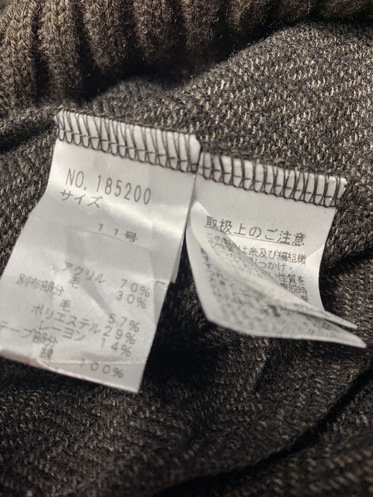 Japanese Brand × Kansai Yamamoto KANSAI BIS CABLE KNITWEAR Size US L / EU 52-54 / 3 - 10 Thumbnail