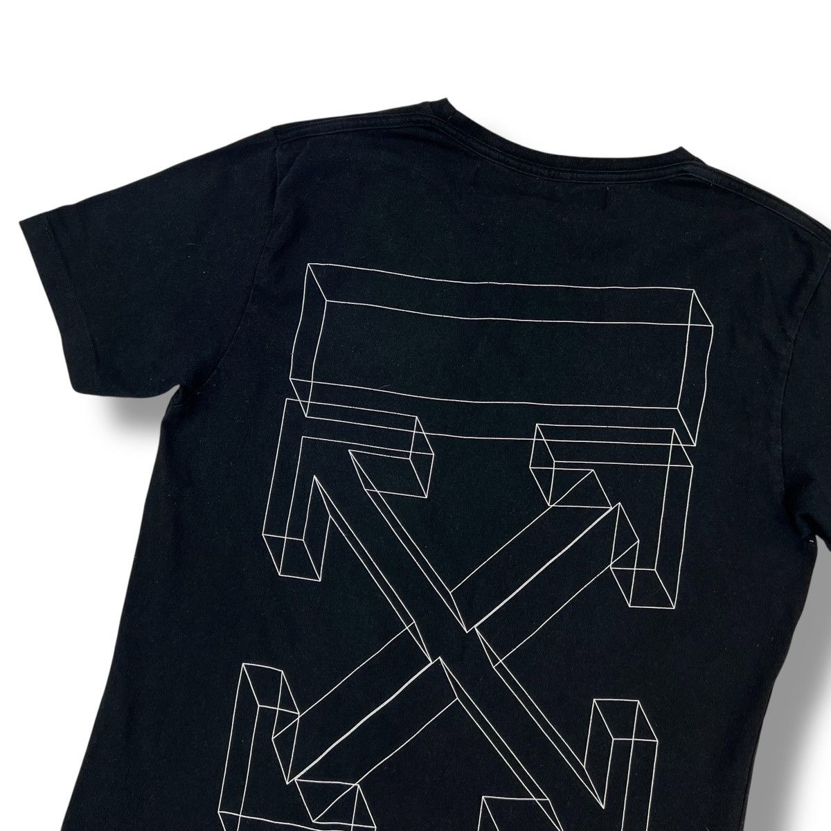 Off-White Off-White 3D Arrows Black T Shirt Size US M / EU 48-50 / 2 - 1 Thumbnail