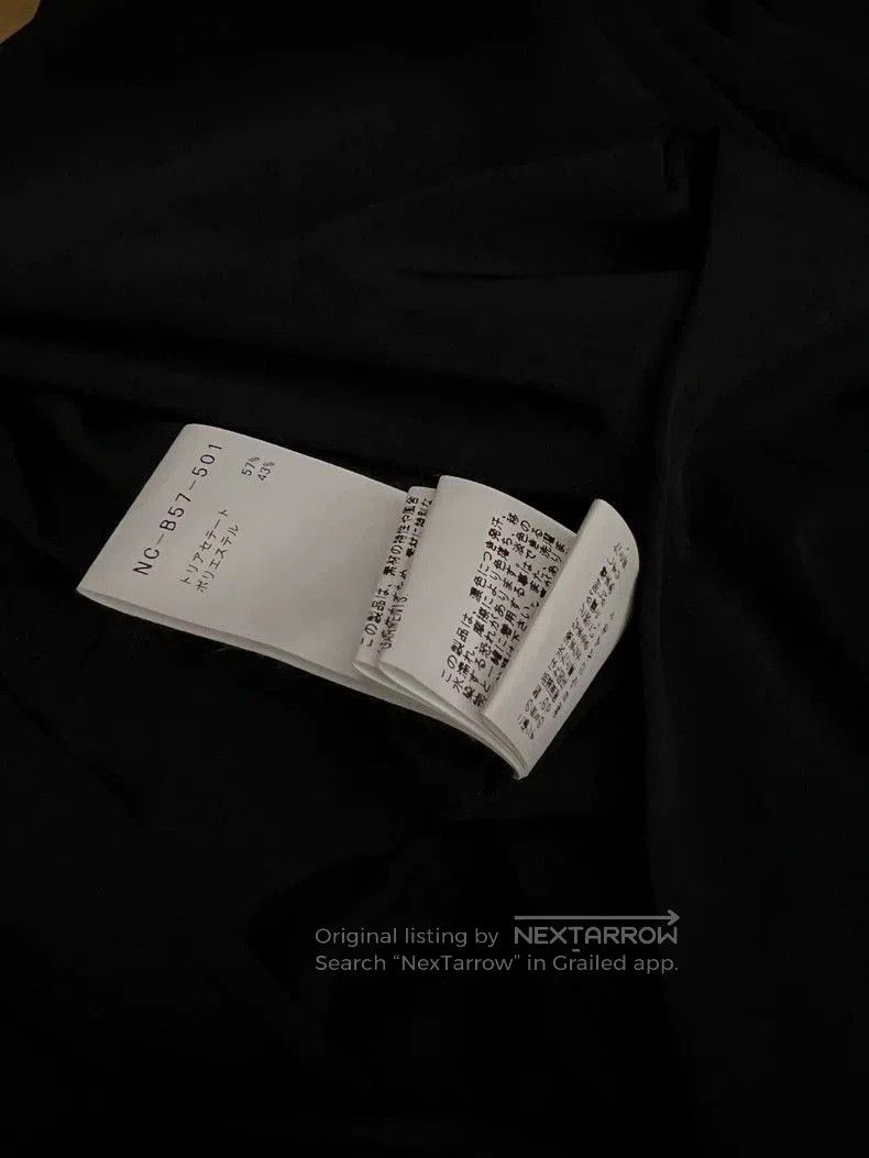 Yohji Yamamoto Yohji Yamamoto B Line Black Shirt Dress . Size US 30 / EU 46 - 5 Thumbnail