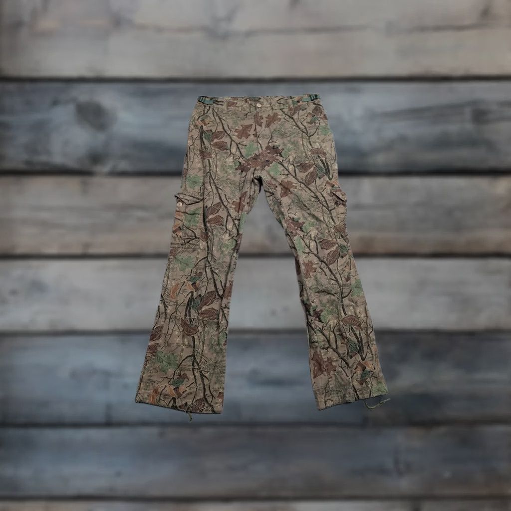 AMO Vintage Camo Pants Men's XL 38x32 Brown Lightweight Chino Workwear 5-Pocket Cargo Relaxed Straight Moisture Lightweight Size US 36 / EU 52 - 1 Thumbnail