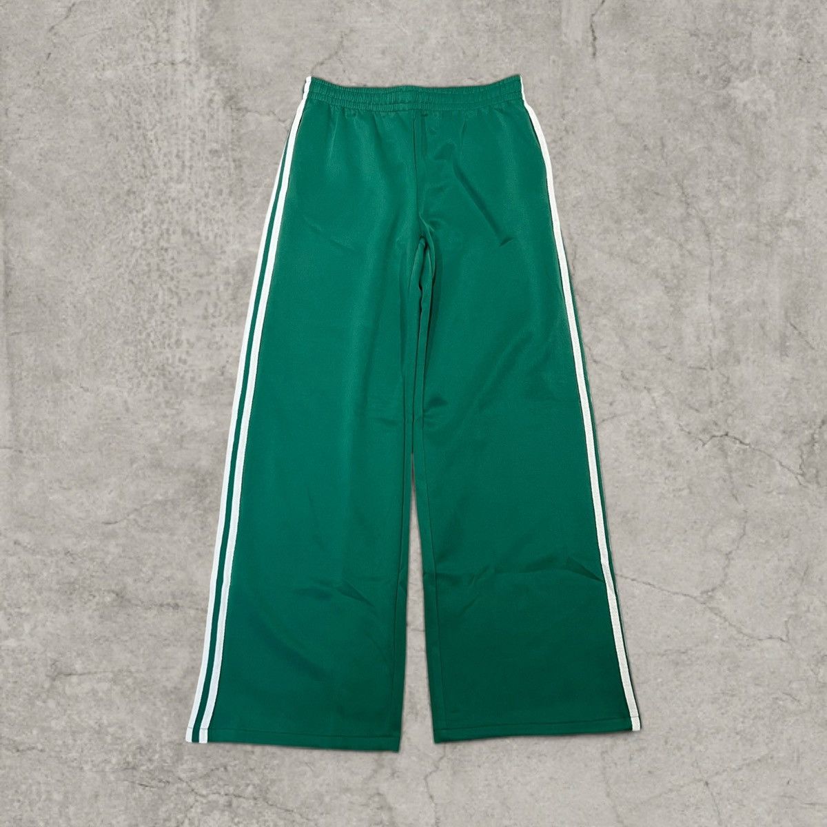 Japanese Brand Relaxed fit trousers in green with white stripes. Size M Size US 32 / EU 48 - 4 Thumbnail