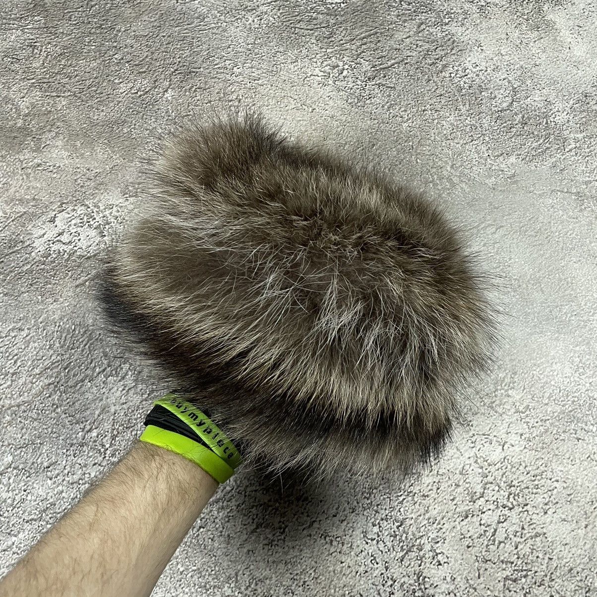 Vintage Vintage 90s Alt Beanie Mohair Ushanka Faux American VTg Size ONE SIZE - 1 Thumbnail