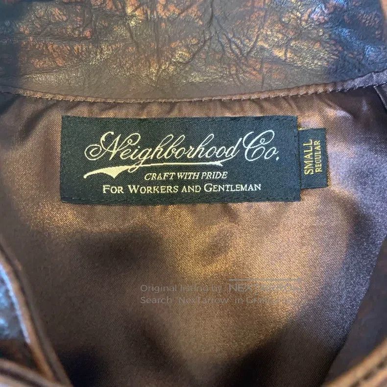 Other Neighborhood 14AW multi-pocket zippered knight leather jac Size US S / EU 44-46 / 1 - 8 Thumbnail
