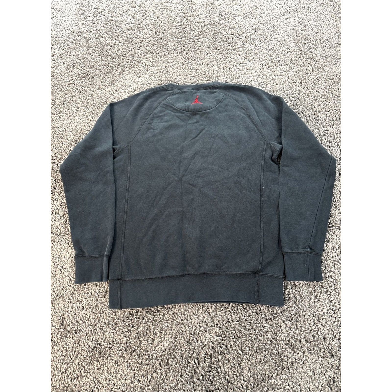 Jordan Brand Nike Air Jordan Sweatshirt Mens Small Pull Over Black Jumpman Graphic Fleece Size US S / EU 44-46 / 1 - 5 Thumbnail