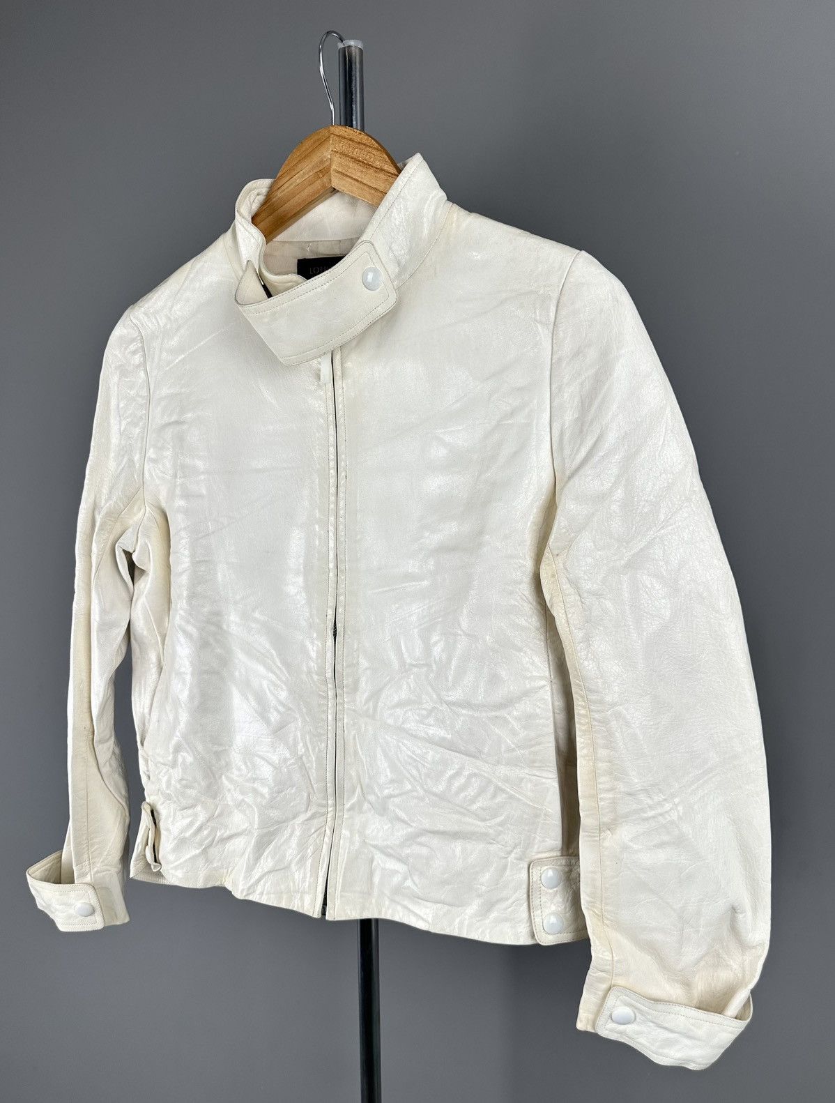 Louis Vuitton Louis Vuitton - Lambskin Leather Biker Jacket - Multi Straps Size XS / US 0-2 / IT 36-38 - 2 Thumbnail