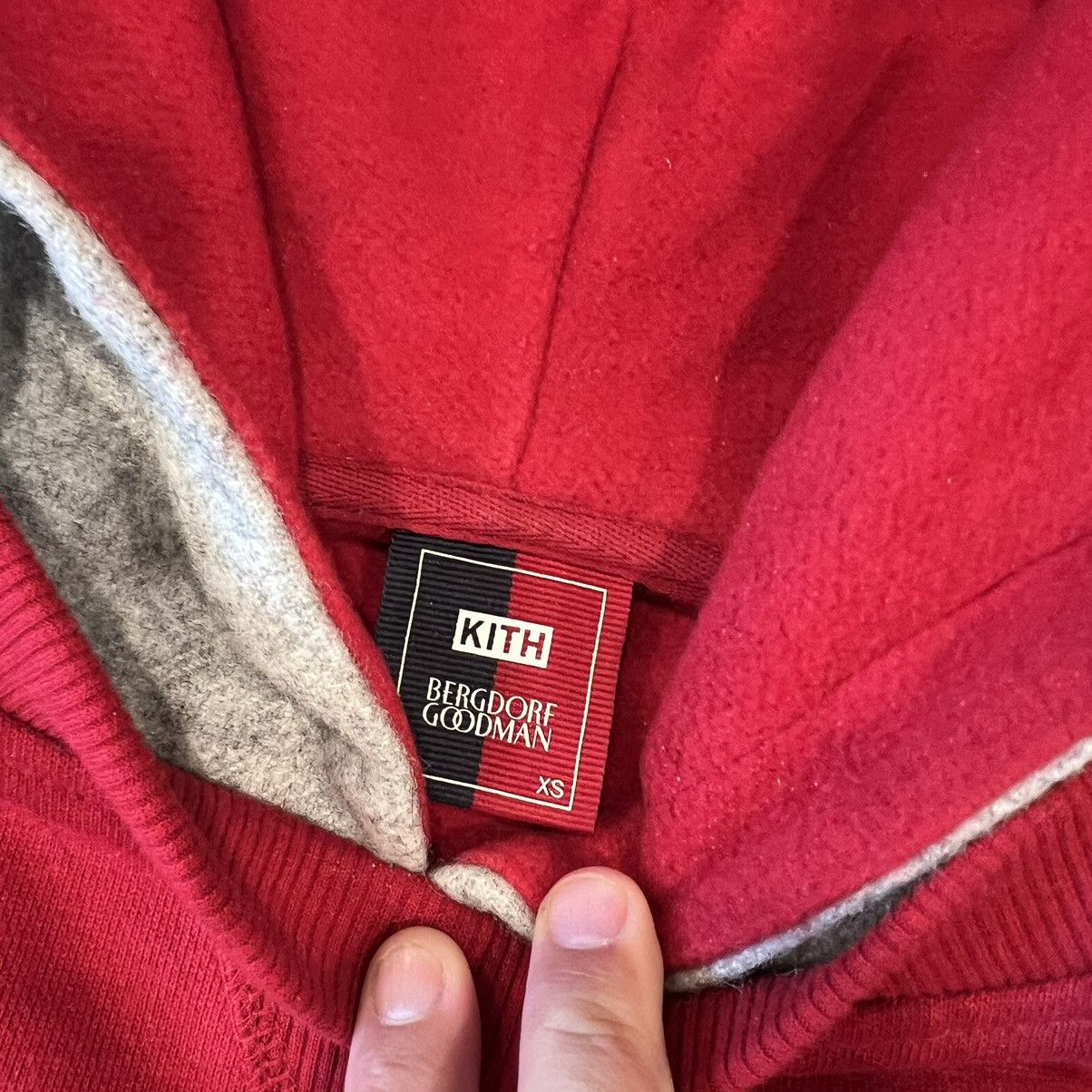 Bergdorf Goodman × Kith Kith Bergdorf Goodman Williams Contrast Hoodie Size US XS / EU 42 / 0 - 4 Thumbnail