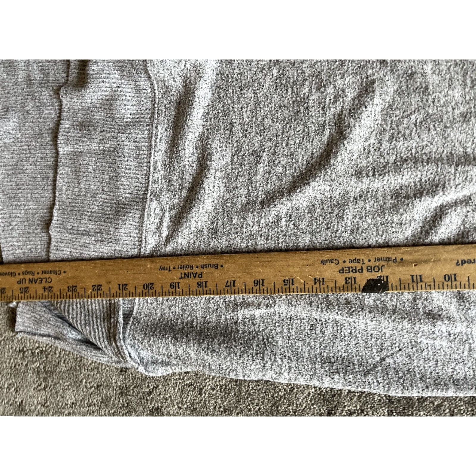 Gap GAP Women's Pullover Solid Turtleneck Sweater Small Gray Cotton Blend Size S / US 4 / IT 40 - 5 Thumbnail