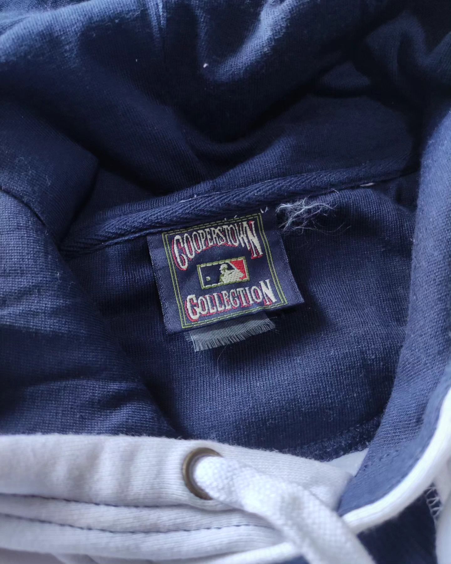 Cooperstown Collection × New York Yankees × Vintage CONTRAST STITCHING NY YANKEES COOPERSTOWN COLLECTION HOODIE Size US XL / EU 56 / 4 - 10 Thumbnail