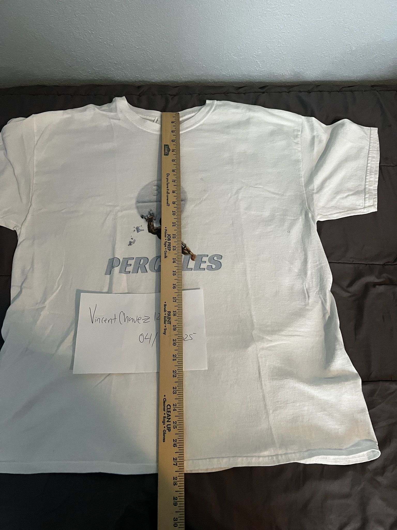 Vintage Bootleg Percules T-Shirt Size US L / EU 52-54 / 3 - 2 Thumbnail